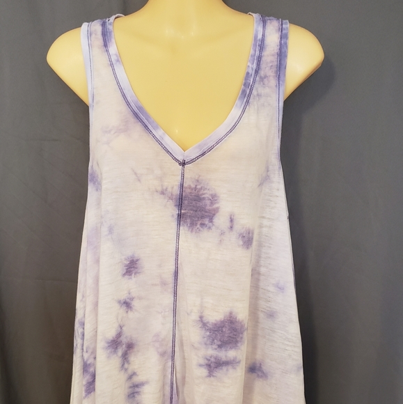 🆕️ Calvin Klein Performance Purple Sheer Tank top - Picture 2 of 5